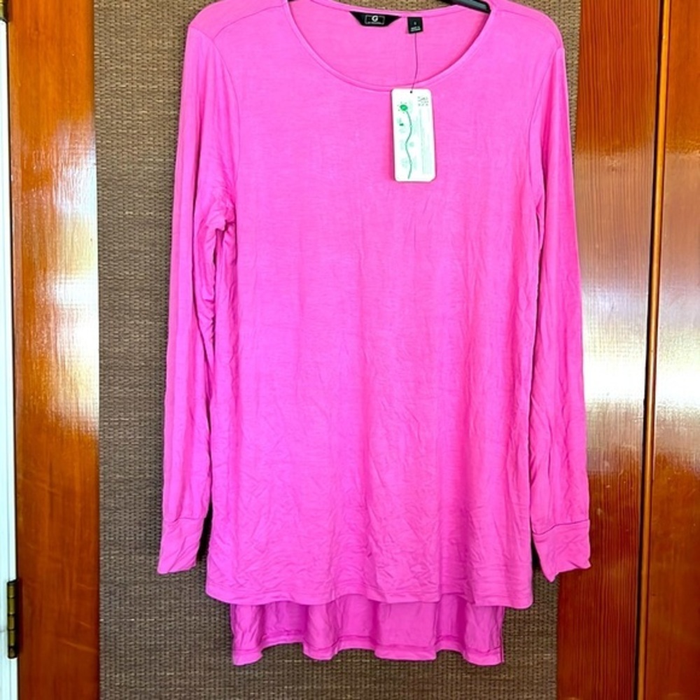 Giuliana pink ls top women’s size small New